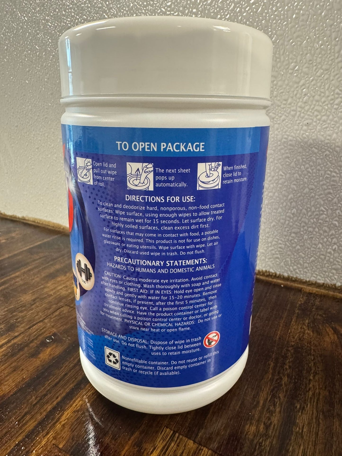 Disinfex Multi Purpose Wipes/only for 60 and older receive for free in-store